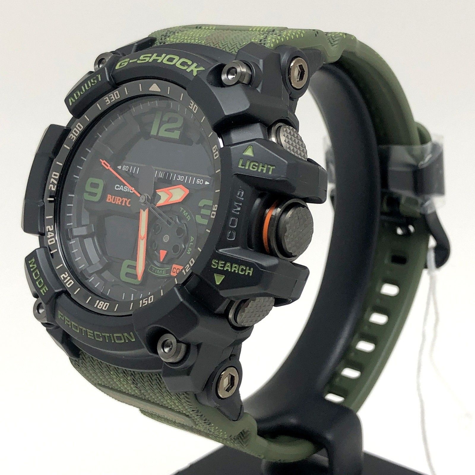 CASIO G-SHOCK BURTON ブラック/グリーン
