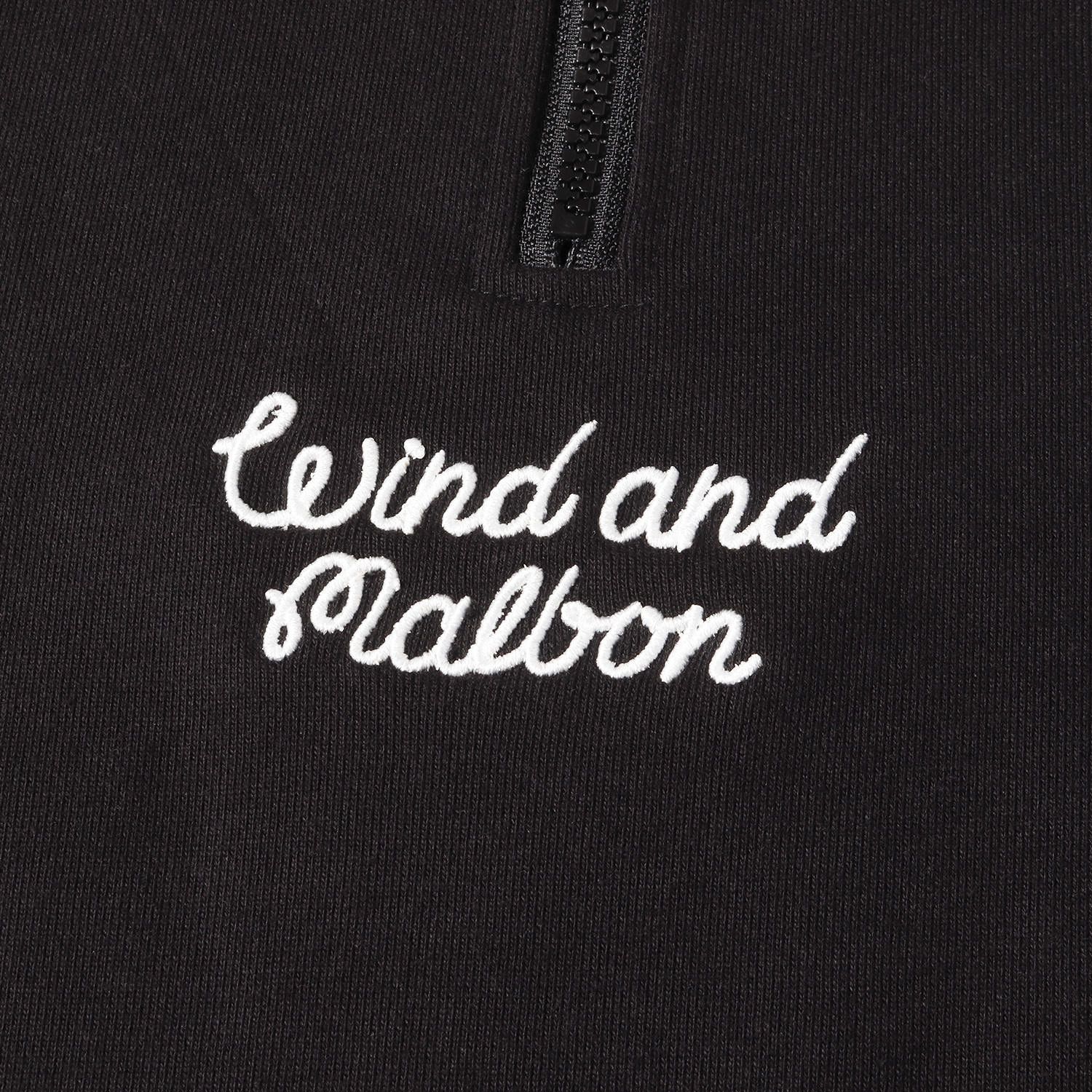 新品】WIND AND SEA ウィンダンシー スウェット ブラック 黒 サイズ:XL