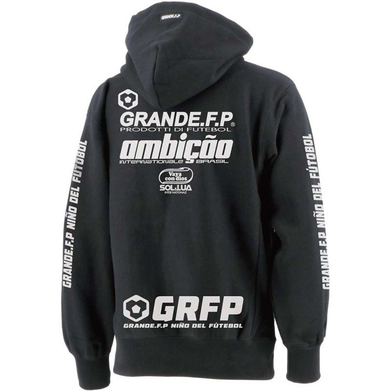 grande(グランデ) GRFP TRAPヘヴィウエイトプルパーカー フットサルスウェットパーカー (gfph22401-0901) grande(グランデ) GRFP TRAPヘヴィウエイトプルパーカー フットサル