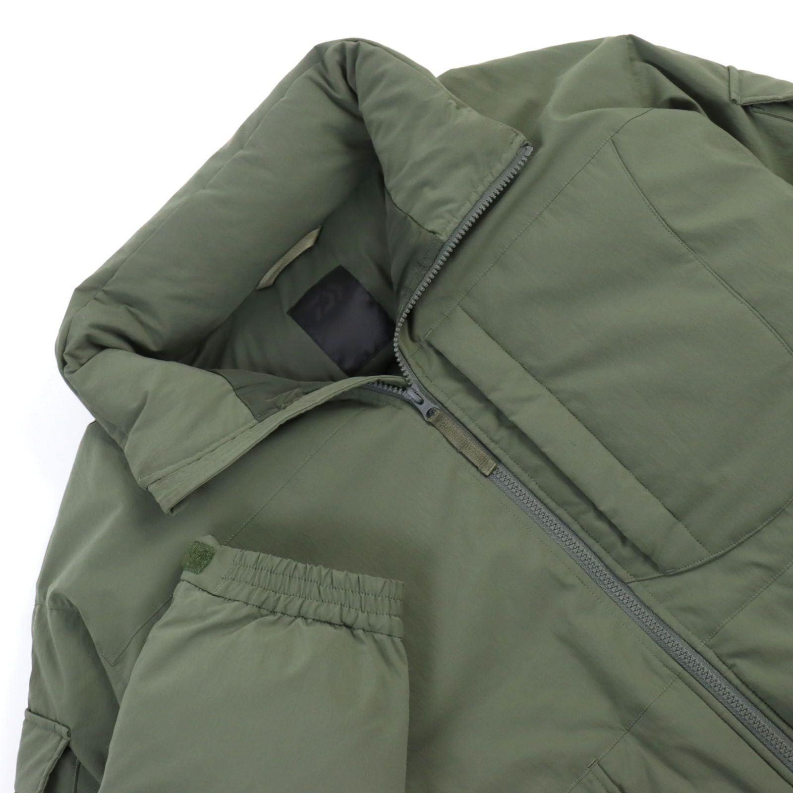 美品○DAIWA PIER39 ダイワピア39 22AW BW-22022W TECH PADDING MIL JACKET レイヤリングシステム  スタンドカラー フード入り ライナージャケット/ダウンジャケット カーキグリーン XL 正規品 メンズ - メルカリ