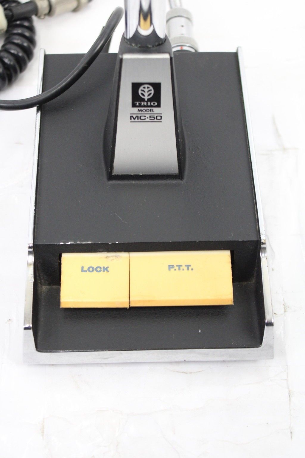 現状品 トリオ MC-50 卓上マイク デスクトップマイク アマチュア