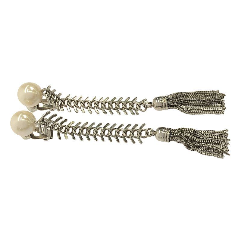★おすすめ【TOGA】フィッシュボーン イヤリング ◇セール対象◇【TOGA TOO】Fish bone earrings / SILVER