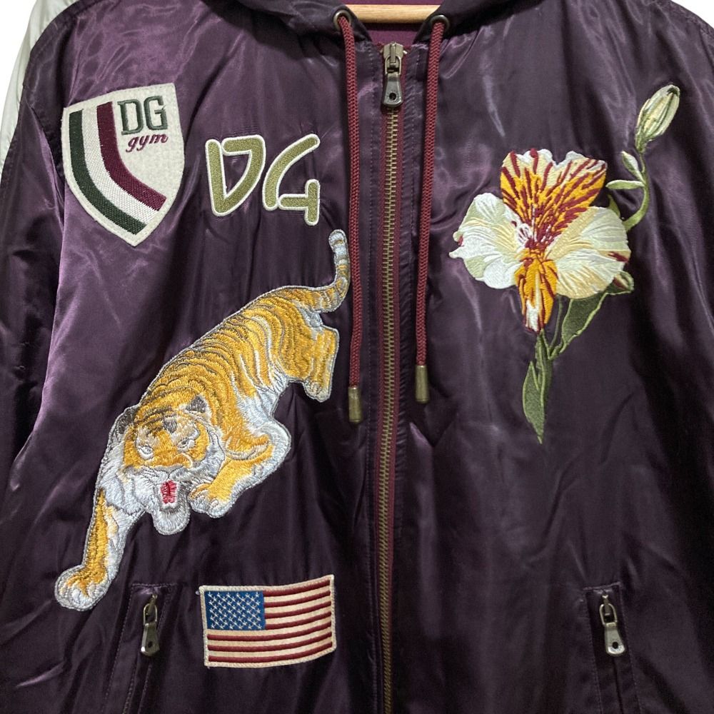 美品 DOLCE&GABBANA ドルチェ＆ガッバーナ フーディー スカジャン