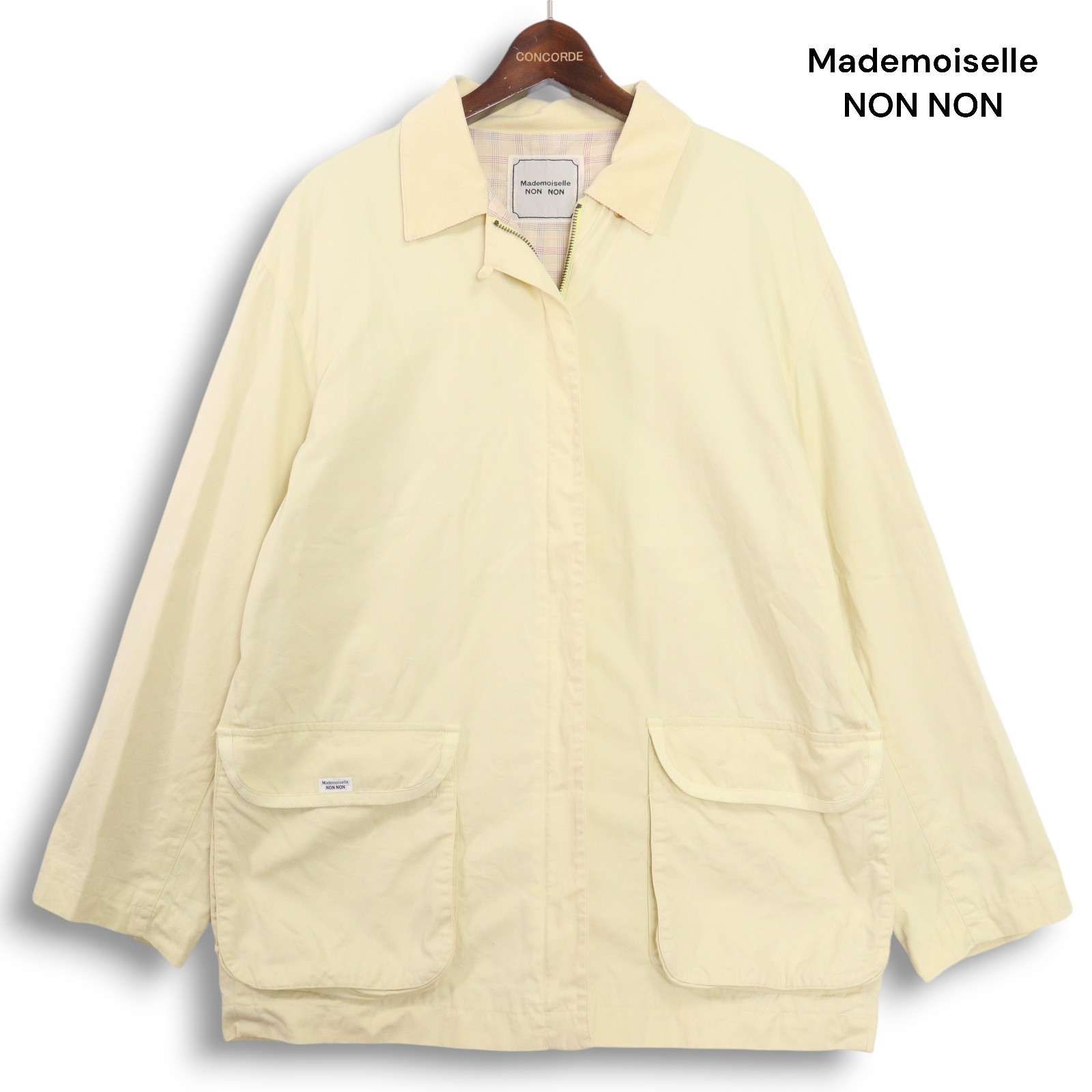 新品 Mademoiselle コットン 通年 マドモアゼルノンノン NON NON トップス
