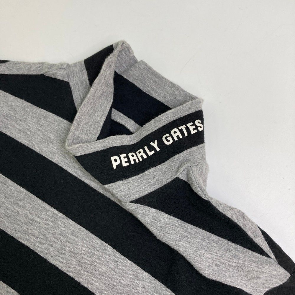 【高価値】 GATES PEARLY サイズ：1 パーリーゲイツ 長袖Tシャツ ハイネック レディースウェア