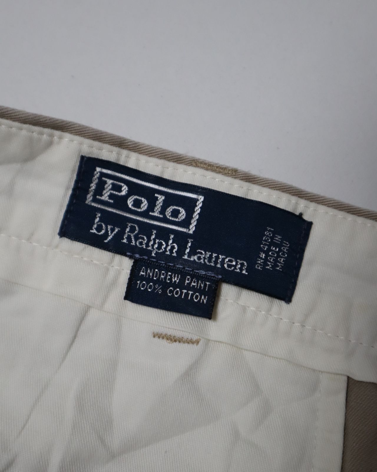 1990s Polo by Ralph Lauren ANDREW PANT 2tuck wide classic 1990s Polo by Ralph Lauren ANDREW PANT 2tuck wide classic