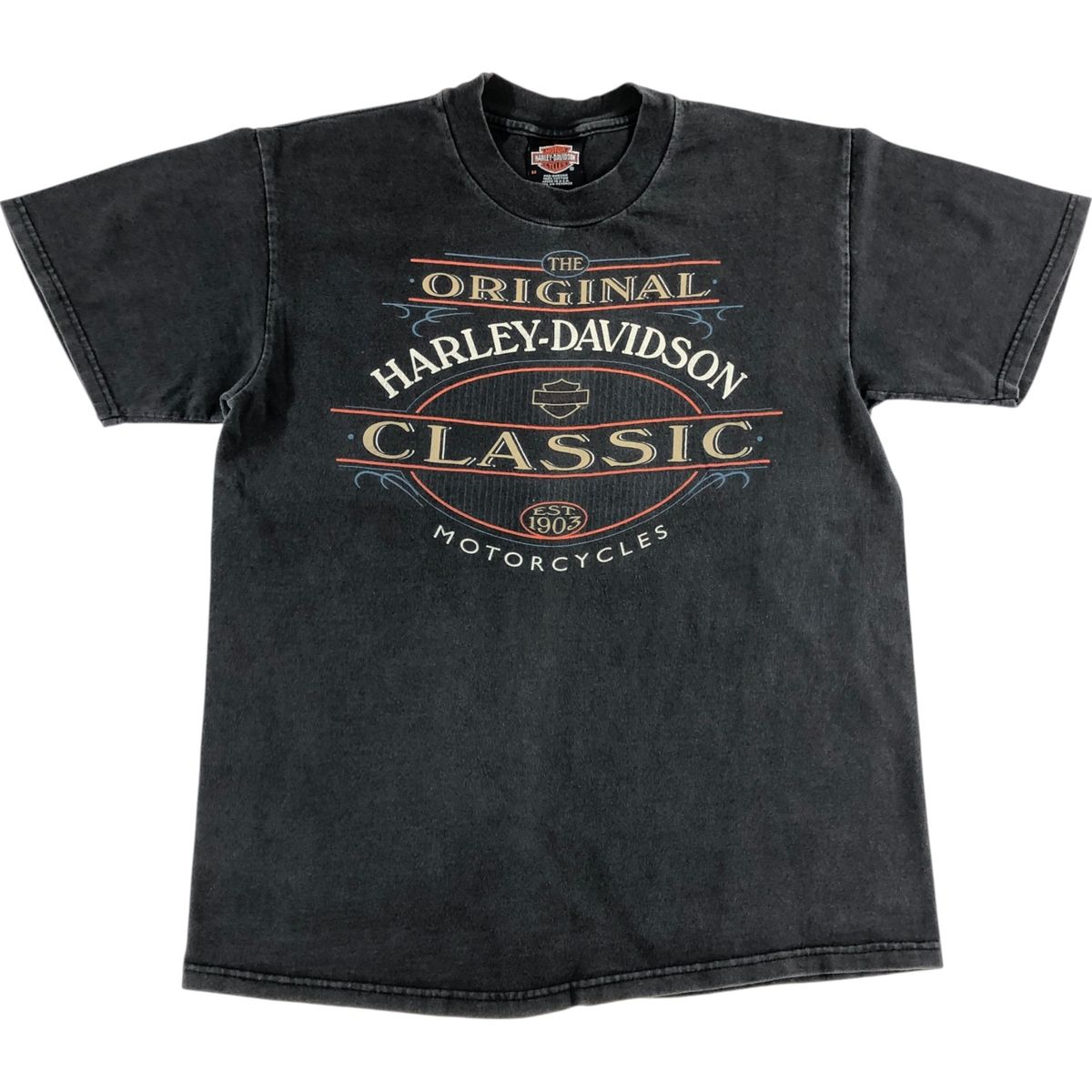 古着 ハーレーダビッドソン Harley-Davidson 鷲柄 イーグル柄 モーターサイクル バイクTシャツ メンズM相当|eaa556827