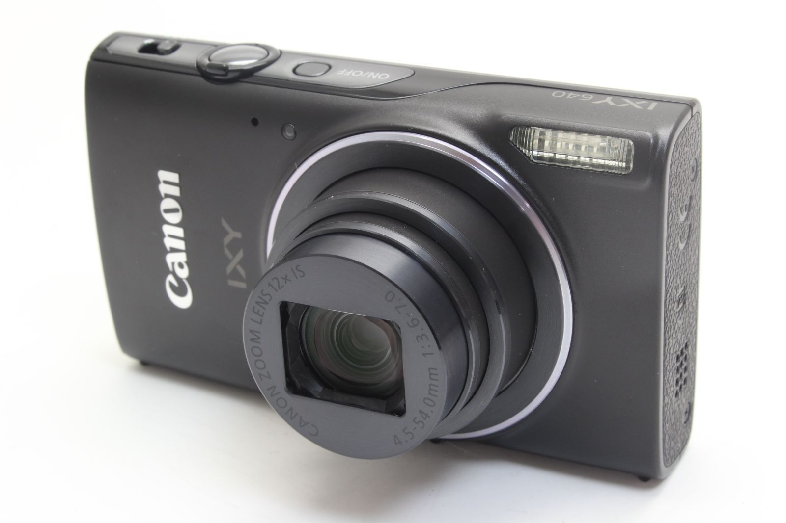 A+ (美品) Canon キヤノン IXY 640 ブラック 初期不良返品無料 領収書 
