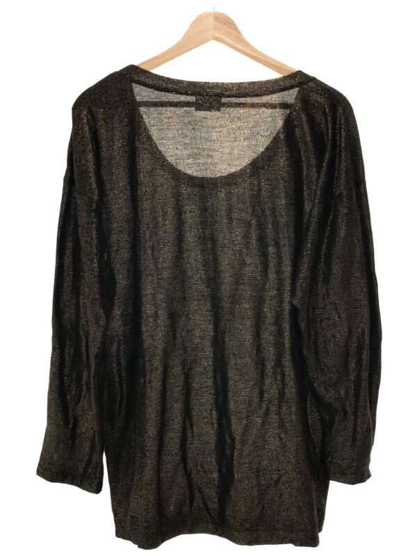 DRIES VAN NOTEN 14AW ラメニットカットソー ゴールド DRIES VAN NOTEN 14AW ラメニットカットソー ゴールド メンズ