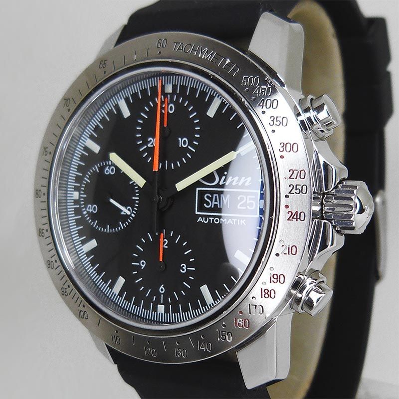 中古ジン【Sinn】 303.AUTOBAHN 303.アウトバーン クロノグラフ