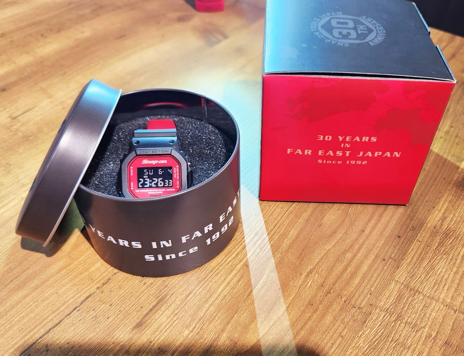 159AH CASIO G-SHOCK × SNAP-ON 100TH CAS060GS 100周年限定モデル 