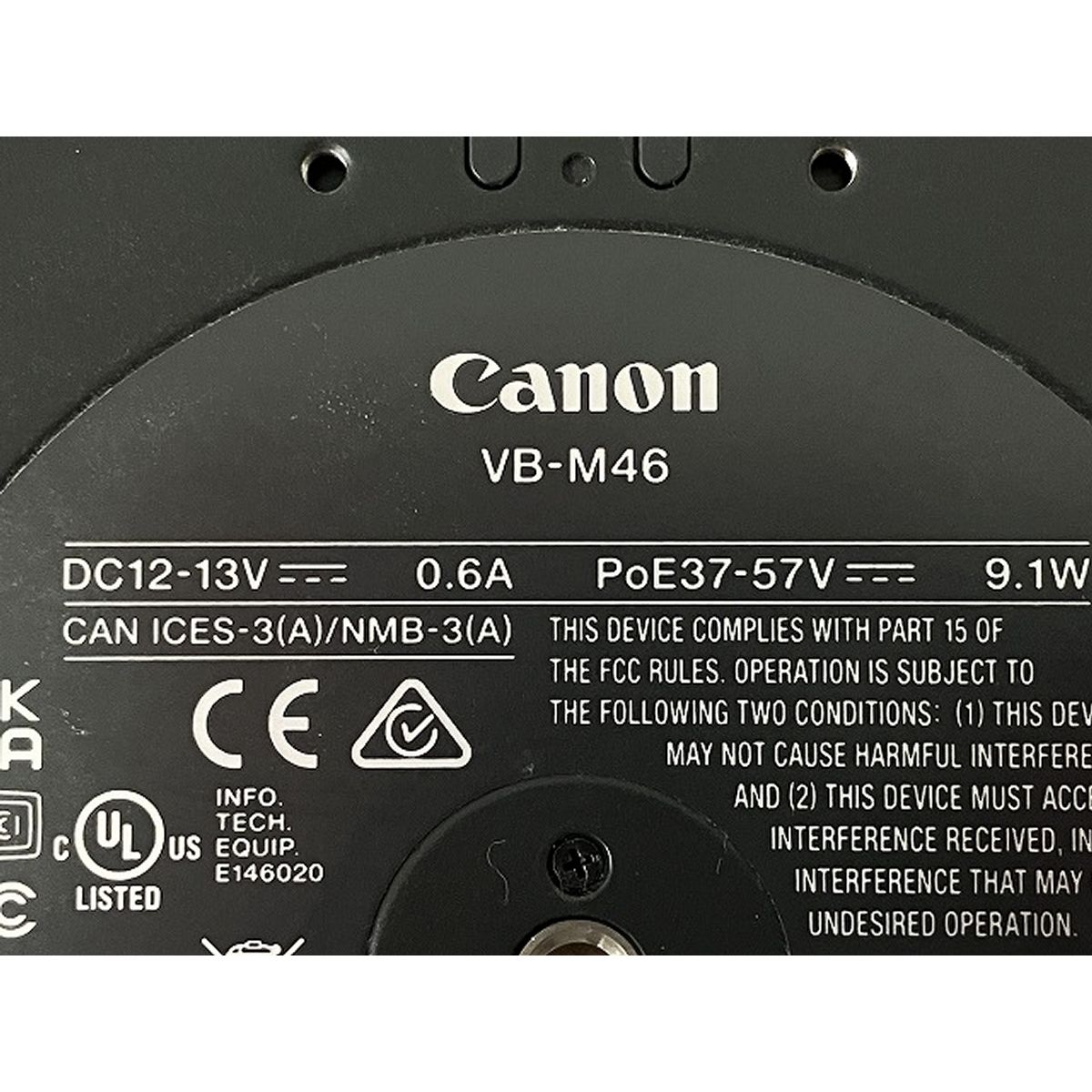 Canon VB-M46 ネットワークカメラ 20倍光学ズーム 防犯 天井 キヤノン ジャンク O10147057 WWW_IBETON_RU