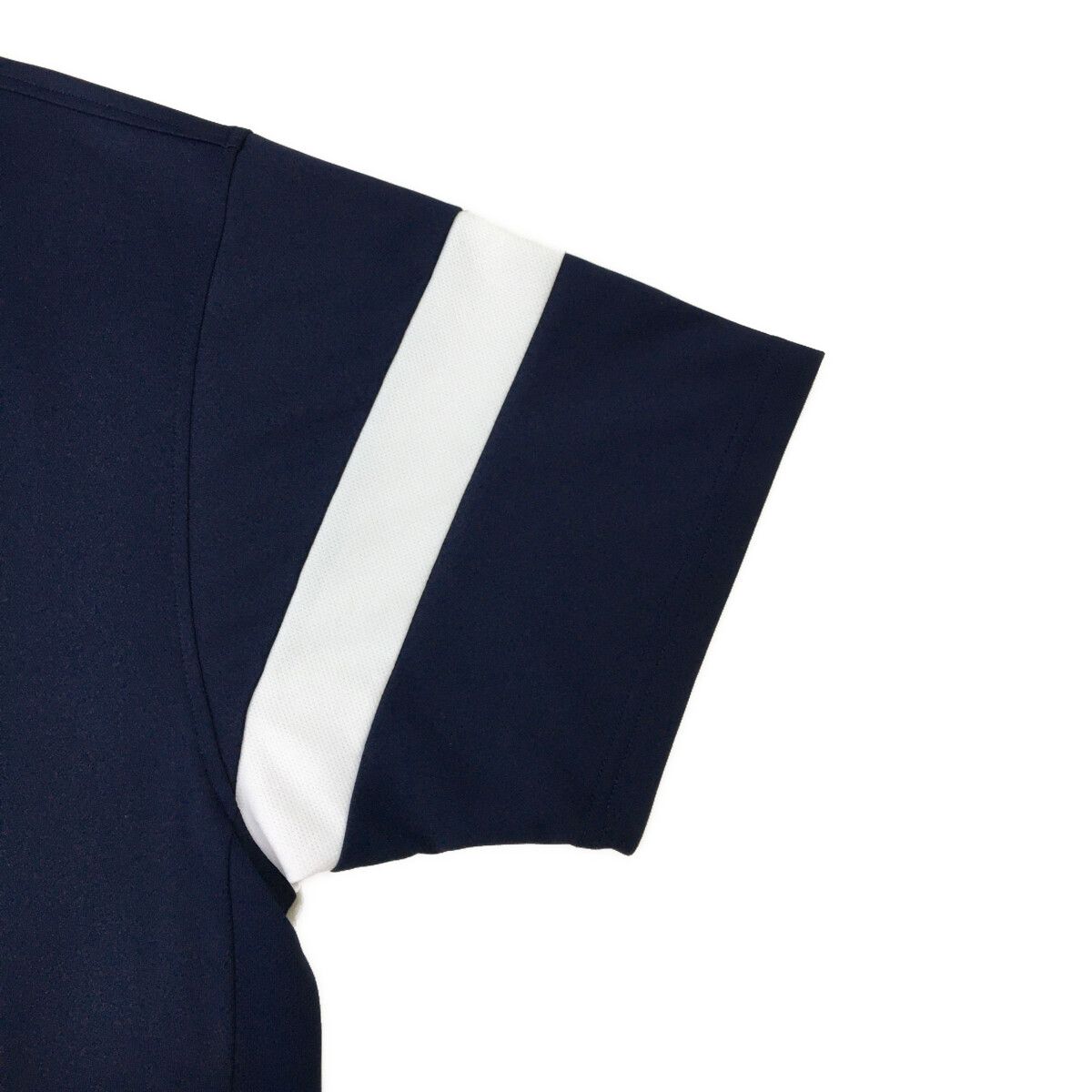 中古 メンズ ブリーフィング BRIEFING 半袖シャツ L ネイビー モック