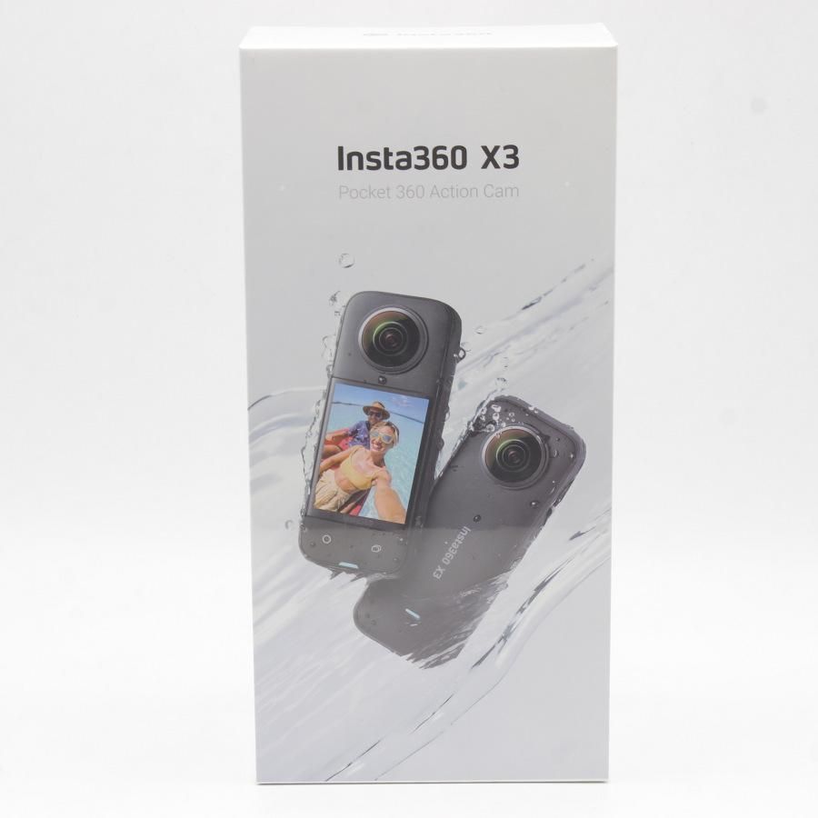新品未開封】Insta360 X3 CINSAAQ/B 360度カメラ 全天球 インスタ360