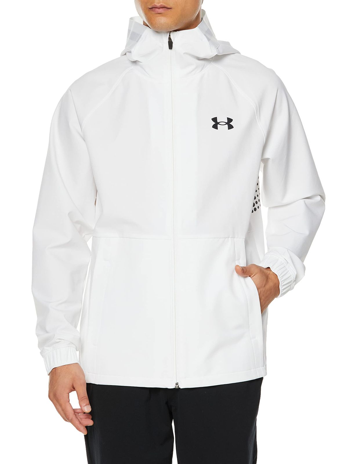 [アンダーアーマー] UA BRUSHED WOVEN JACKET [White / /] [L]