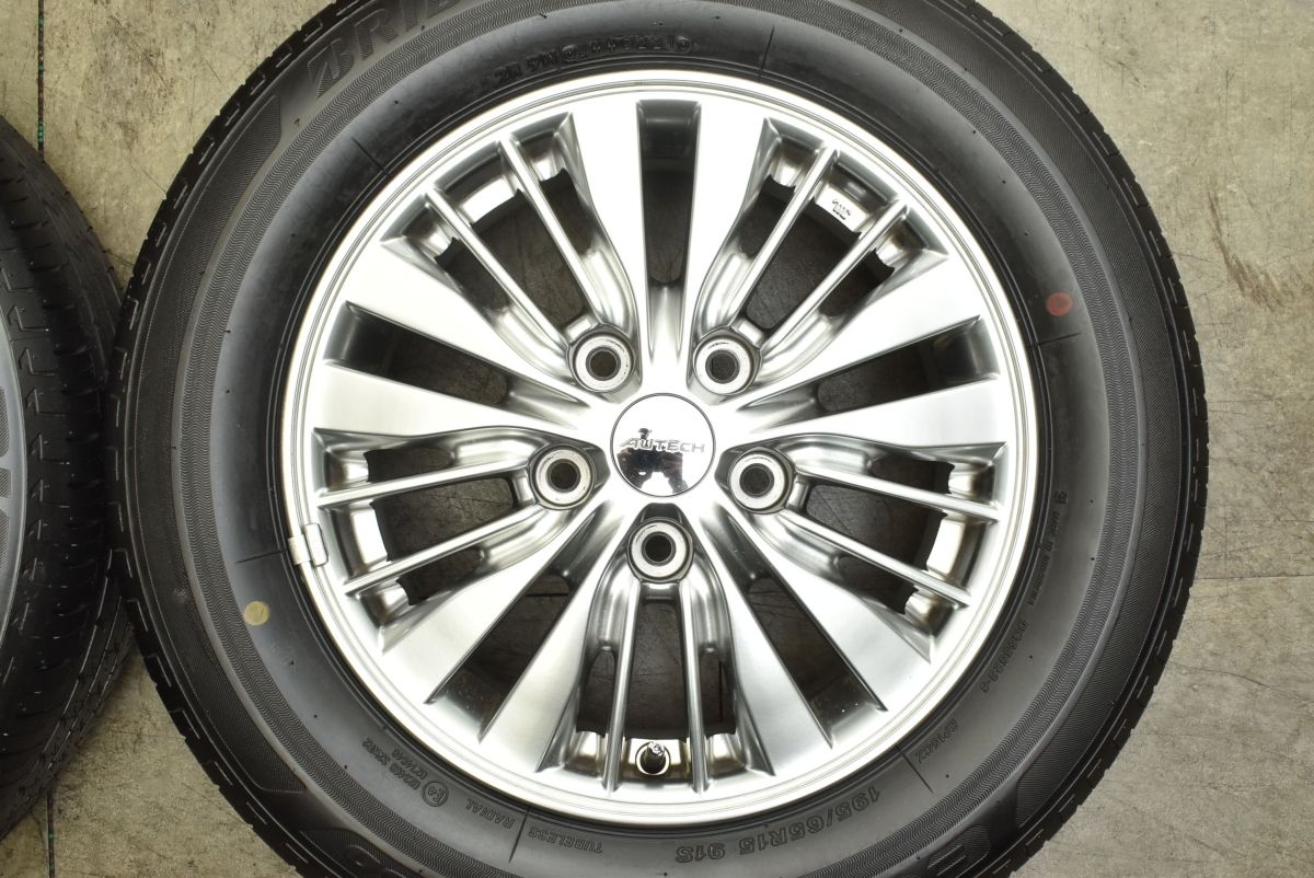 日産27セレナe-POWER純正ホイール タイヤ 195/65R15 セレナ C27 e-POWER AUTECH 新車外し 純正 タイヤ＆ホイール 195/65R15