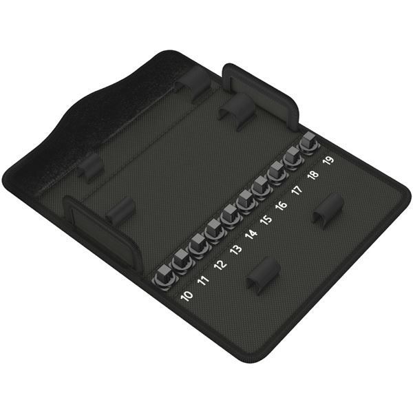 WERA ヴェラ ラチェットレンチ Zyklop 1|2DR ソケット向け ツール収納ケース 302×126×50mm 136450 工具 ツール DIY 作業工具