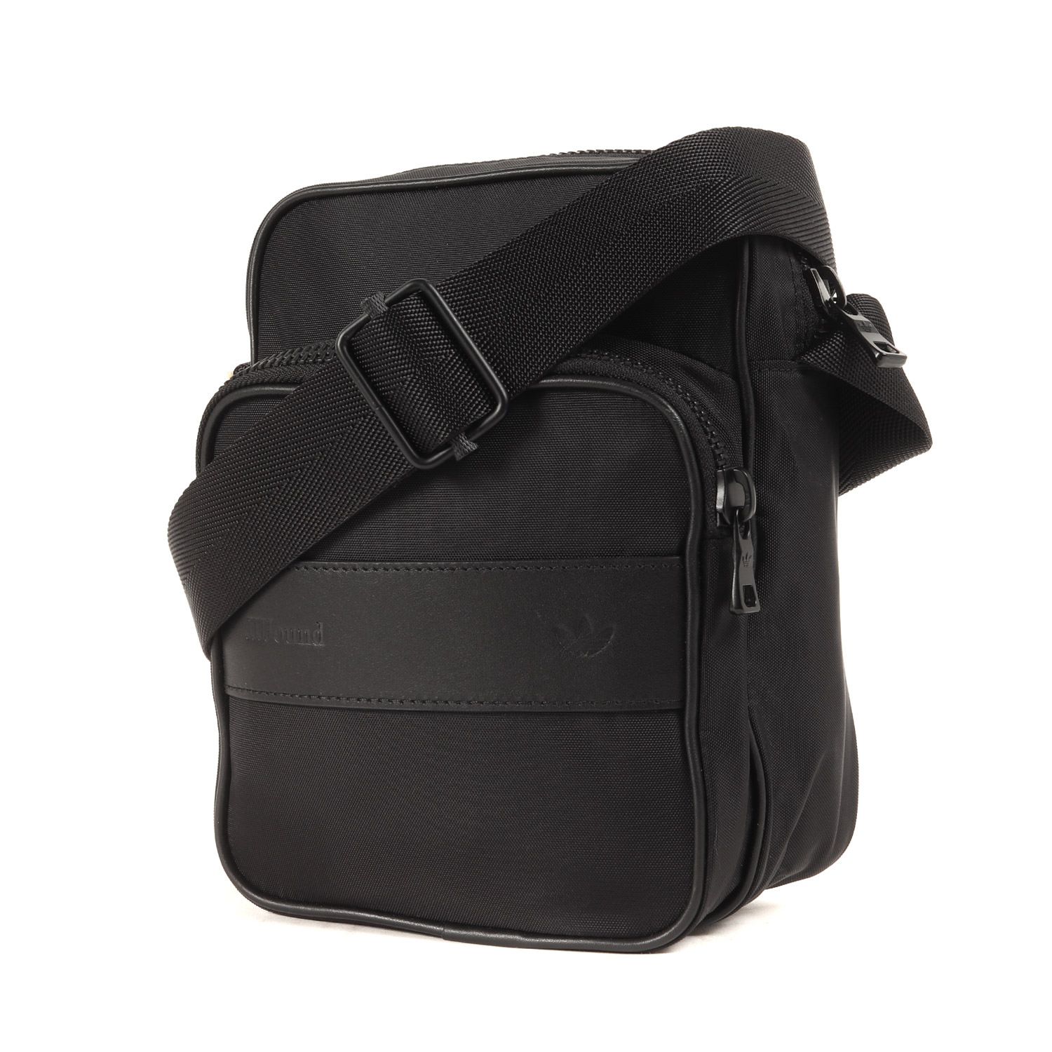 JJJJound ジョウンド バッグ | 23AW adidas ナイロン ショルダーバッグ NYLONG BAG BLACK | ブラック 黒 | アディダス コラボ | ブランド カバン | ファッション アイテム 小物 雑貨