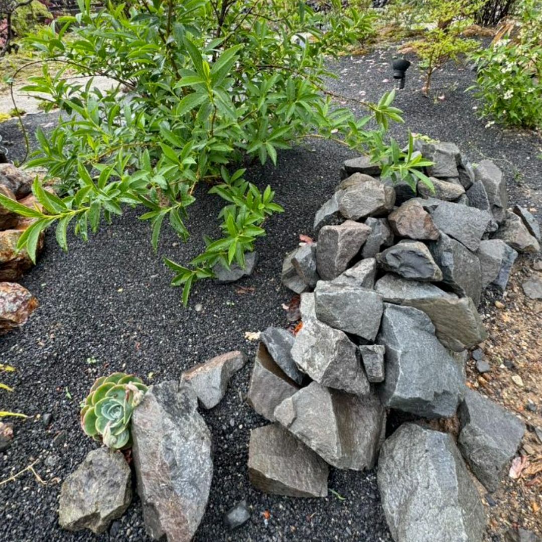 56goro ORIGINAL STONE 超美品 国産 割栗石 (グレー）約20kg