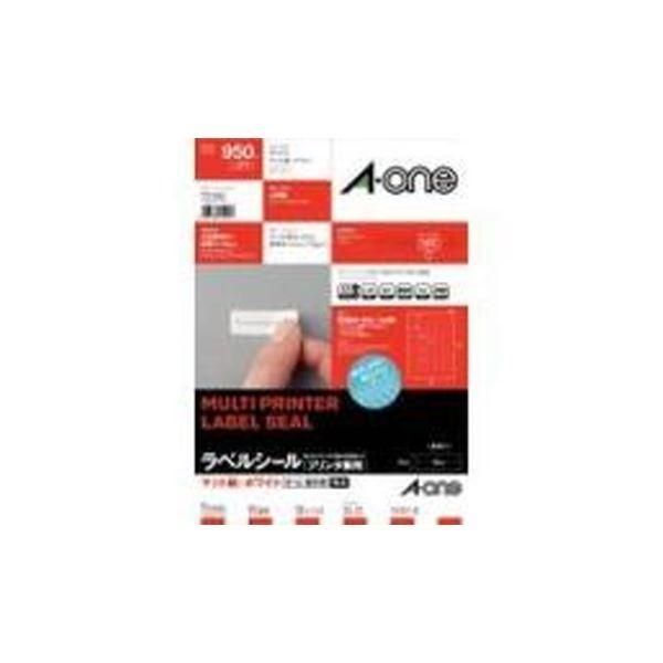 まとめ）エーワン OAラベルA4 95面四辺余白10シート ベスト 72295〔×20