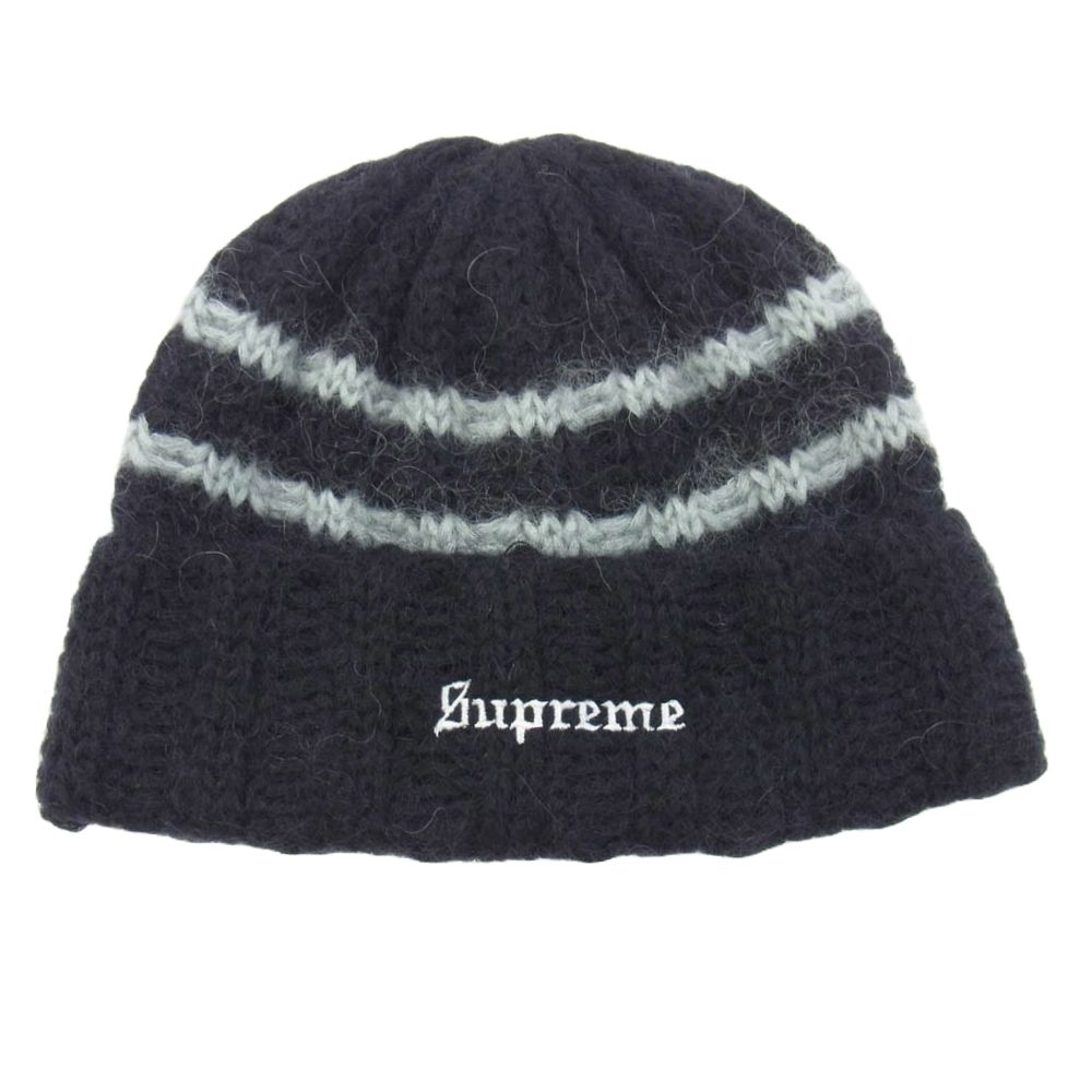 Supreme シュプリーム Brushed Stripe Beanie ストライプ