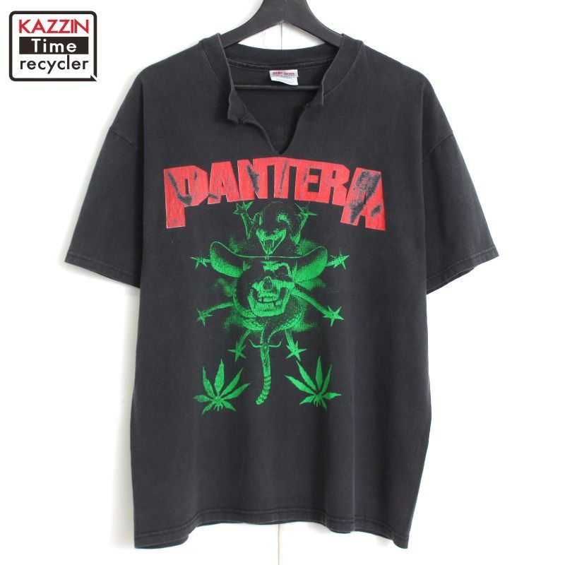 90s vintage パンテラ Pantera Hanes カットオフ ロックT スカル 90s vintage パンテラ Pantera Hanes カットオフ ロックT スカル