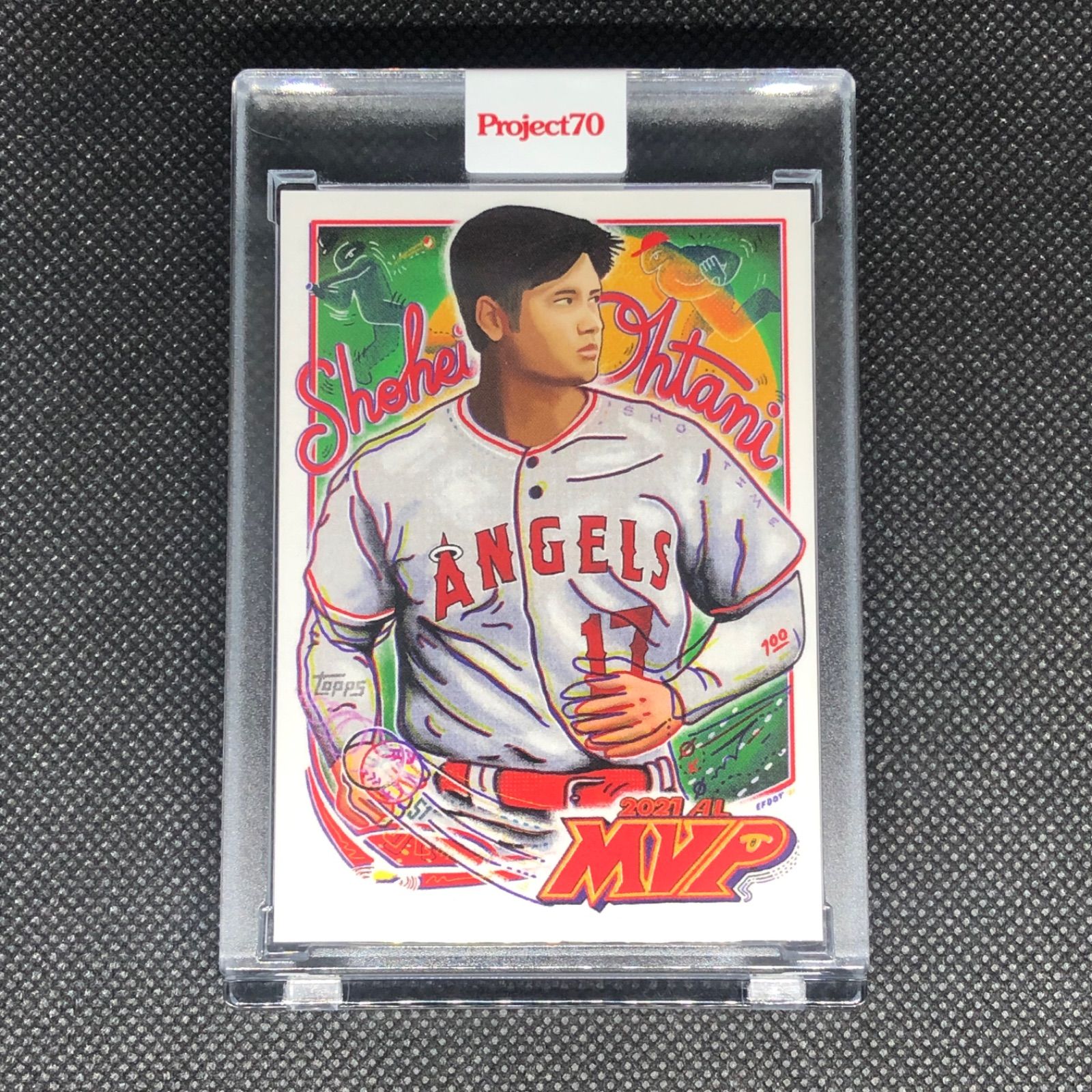 Topps Project70 大谷翔平カード【美品】 大谷が登場！ TOPPSの新プロジェクトに選出【ニュース
