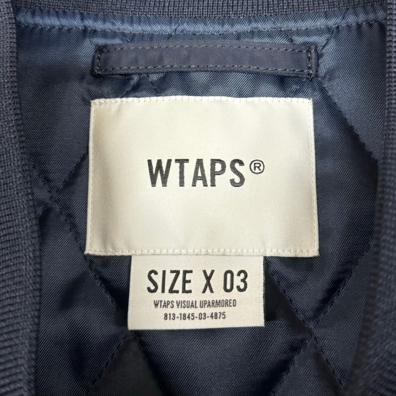 美品 WTAPS 22AW TEAM JACKET NYLON TWILL チーム ジャケット