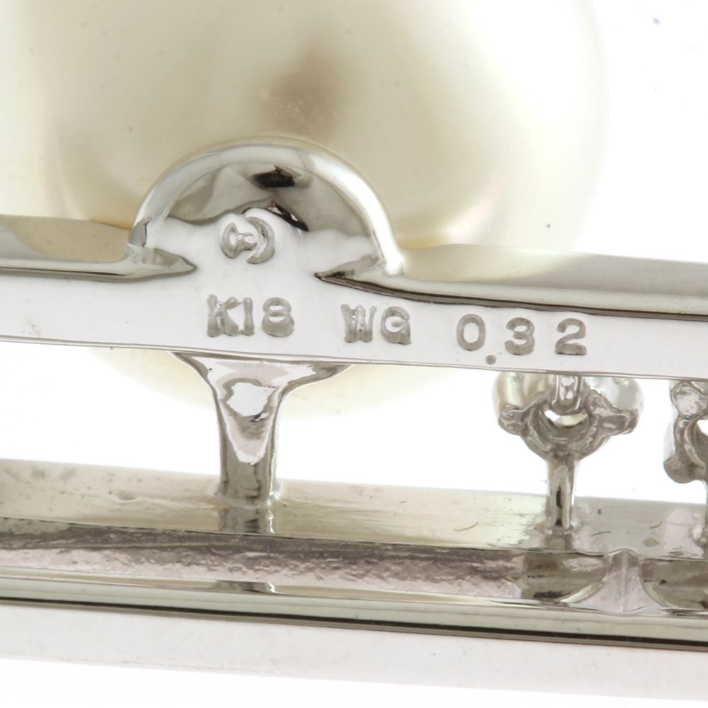 【美品】タサキ フラワー ダイヤモンド パール ブローチ K18 TASAKI タサキ ブローチ レディース フラワーモチーフ パール