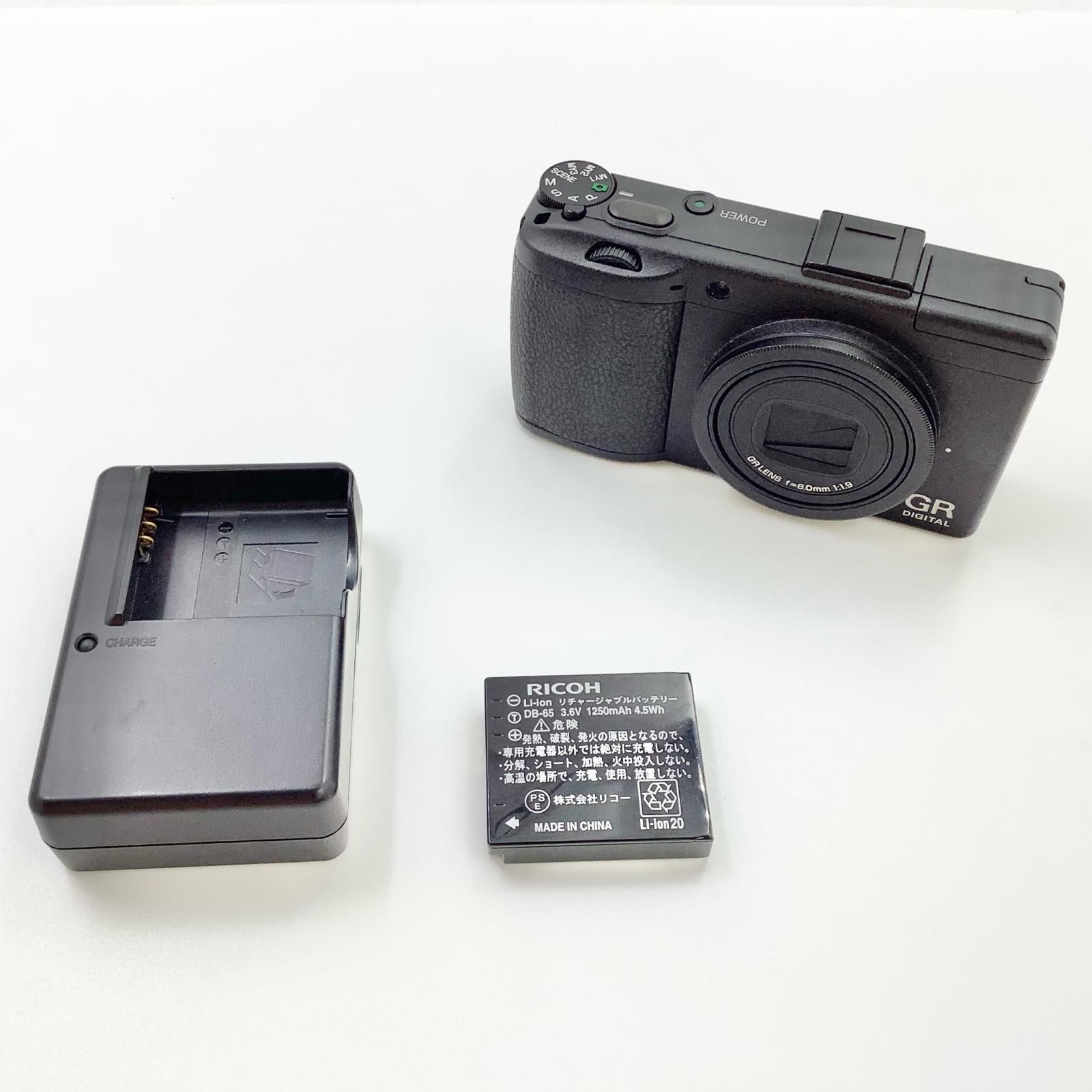 【完動品 美品】RICOH GR DIGITAL III 動作確認済 返金保証 全額返金保証】【最速発送】RICOH コンパクトデジタルカメラ GR