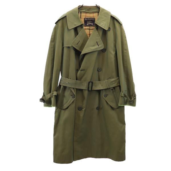 バーバリーズ 80s 90s オールド トレンチコート L カーキ Burberrys