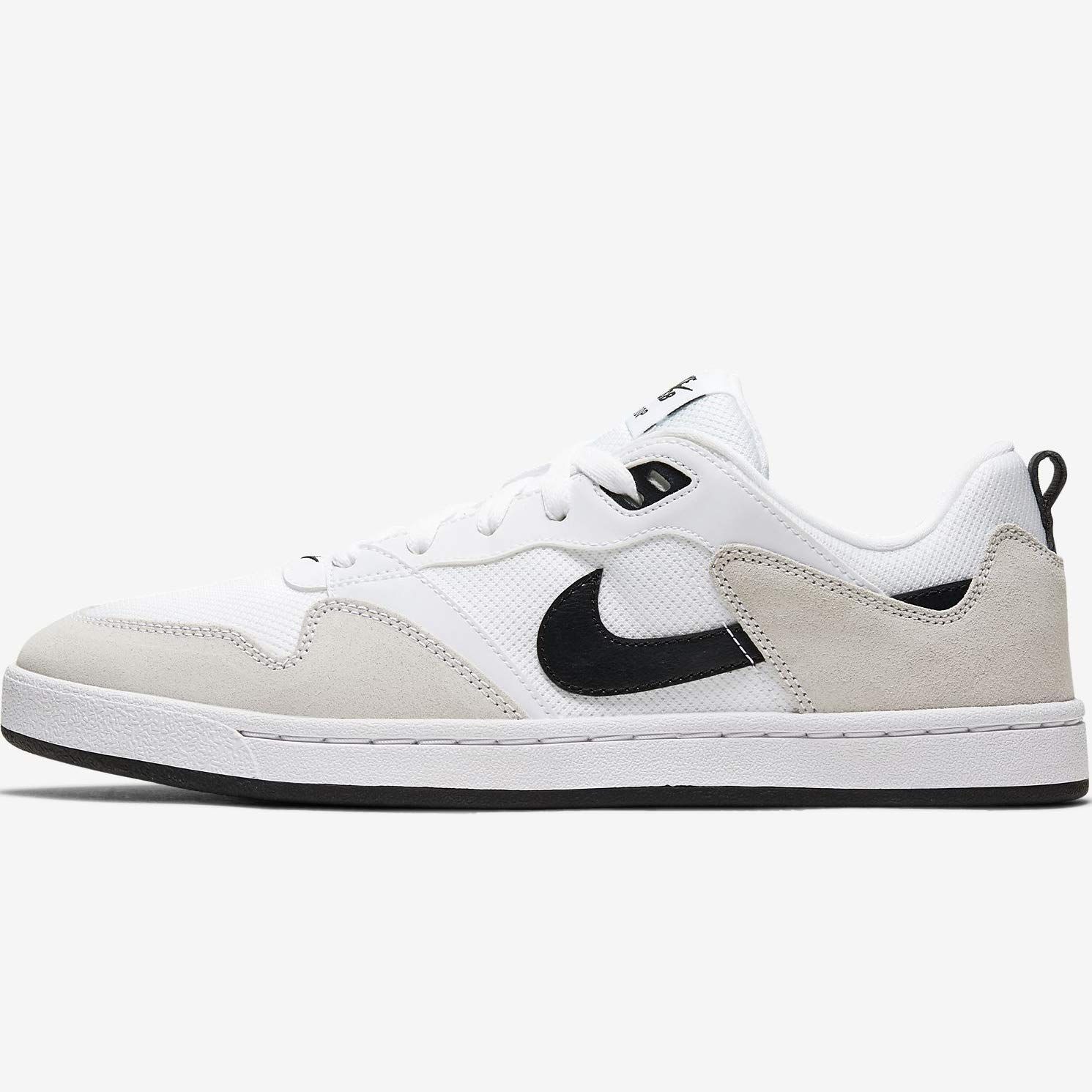 [ナイキ] NIKE エスビー アリウープ SB Alleyoop ホワイト/ホワイト/ブラック CJ0882-100 ナイキジャパン正規品 25.5cm