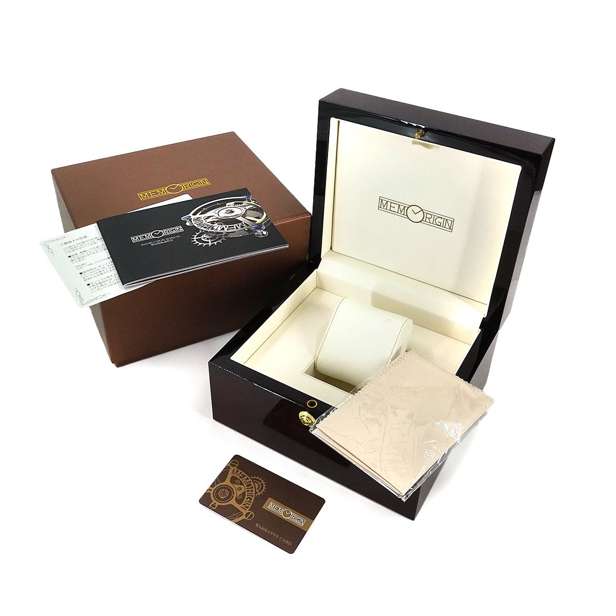 メモリジン MEMORIGIN エタニティー MO0731 レディース 腕時計 ダイヤモンド ルビー ホワイトシェル 手巻き ウォッチ Eternity 90295525