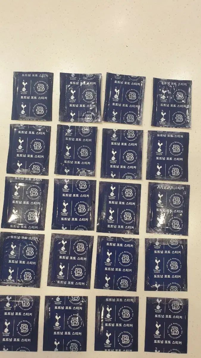 トッテナム ステッカー 未開封 全体