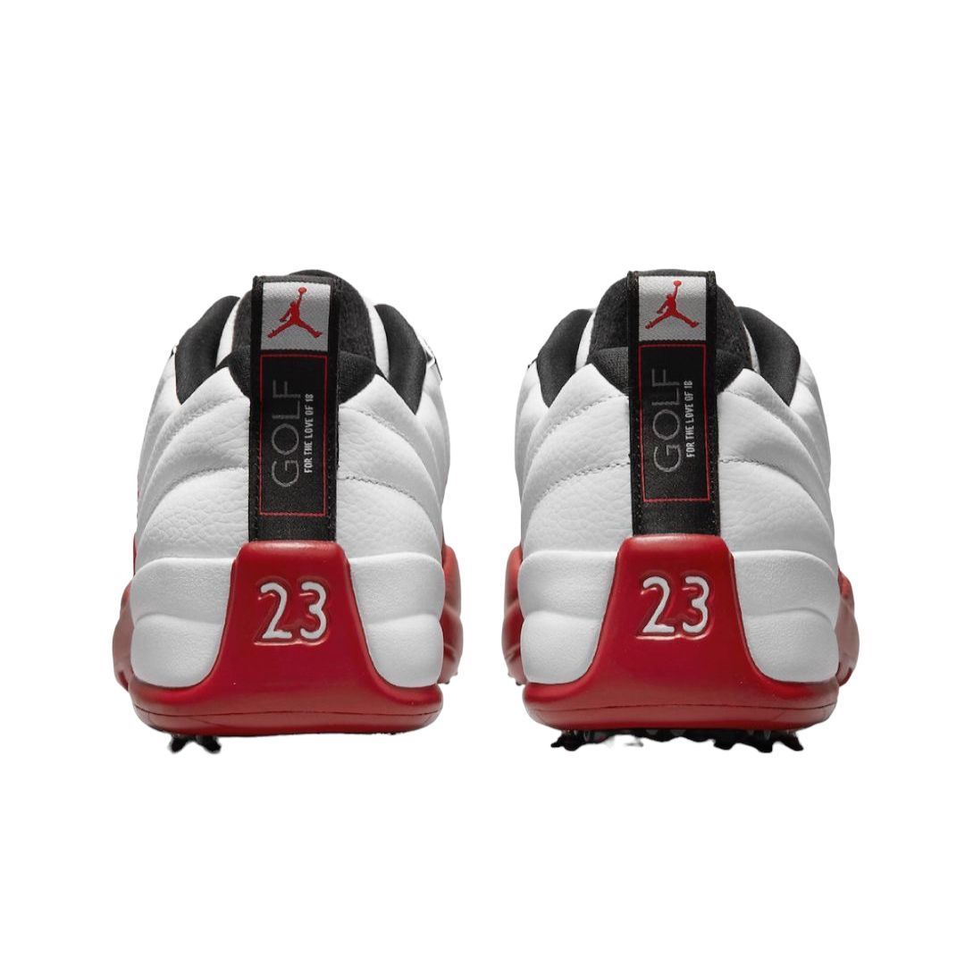 即納】27.5cm ナイキ エアジョーダン12 Low G チェリー - メルカリ