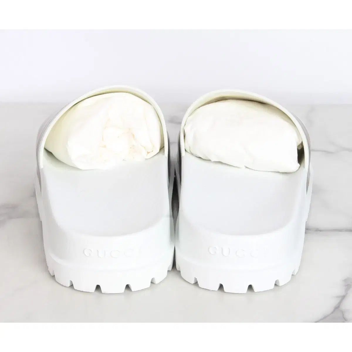 グッチ ウェブ ディテール スライド サンダル 7(260) - メルカリ