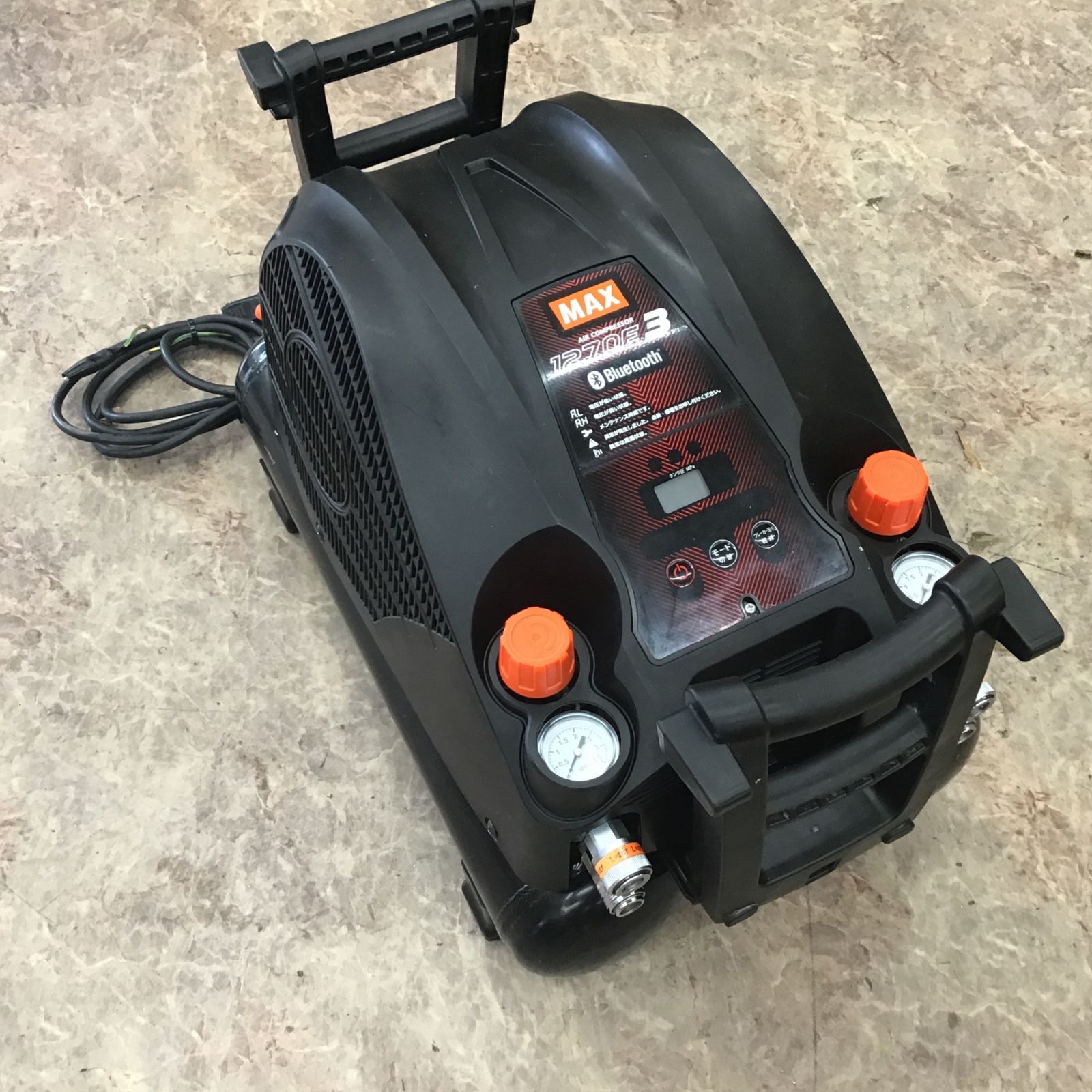 ☆マックス(MAX) エアコンプレッサー AK-HH1270E3_ブラック【桶川店 