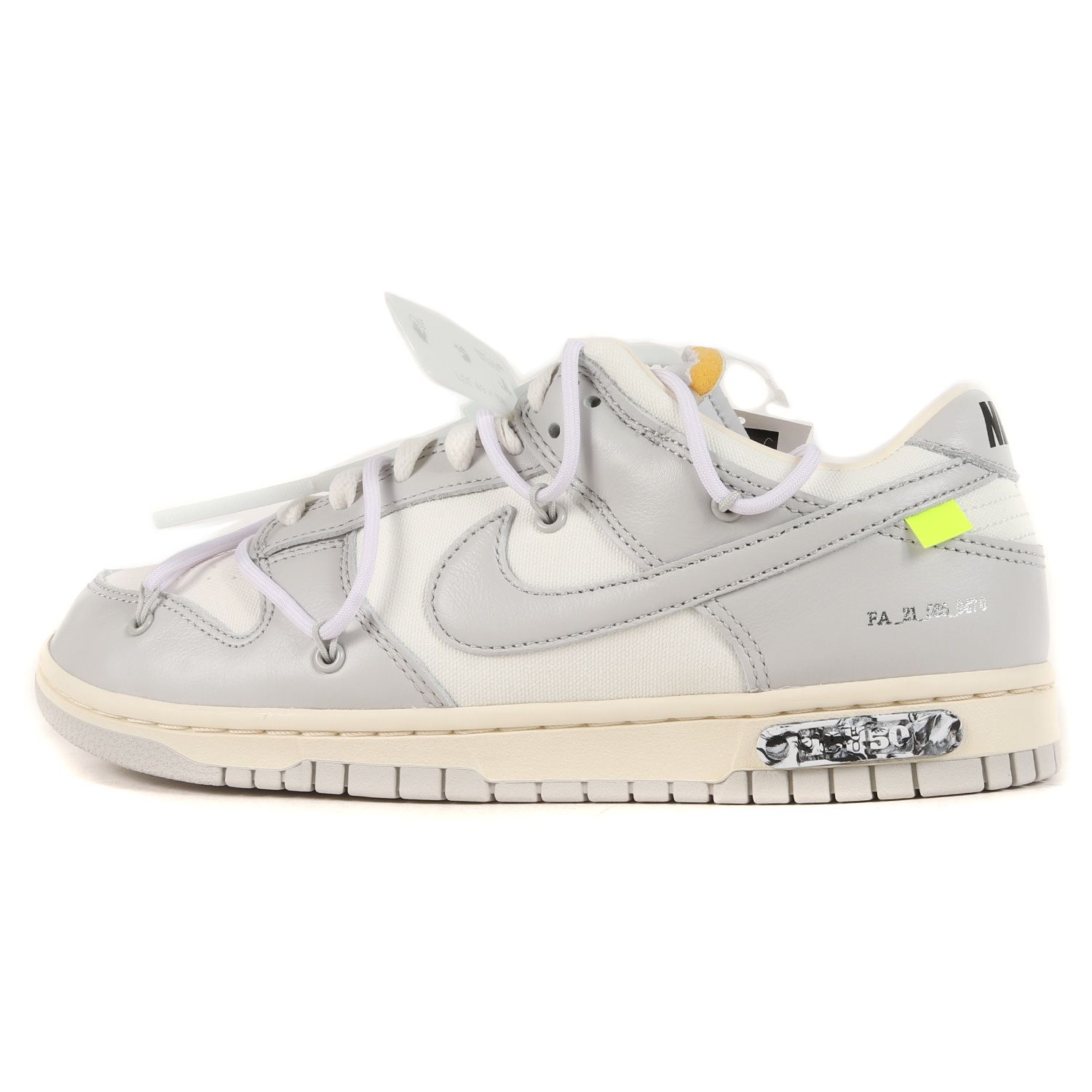 新品 OFF-WHITE オフホワイト サイズ:26.5cm 21AW NIKE DUNK LOW The