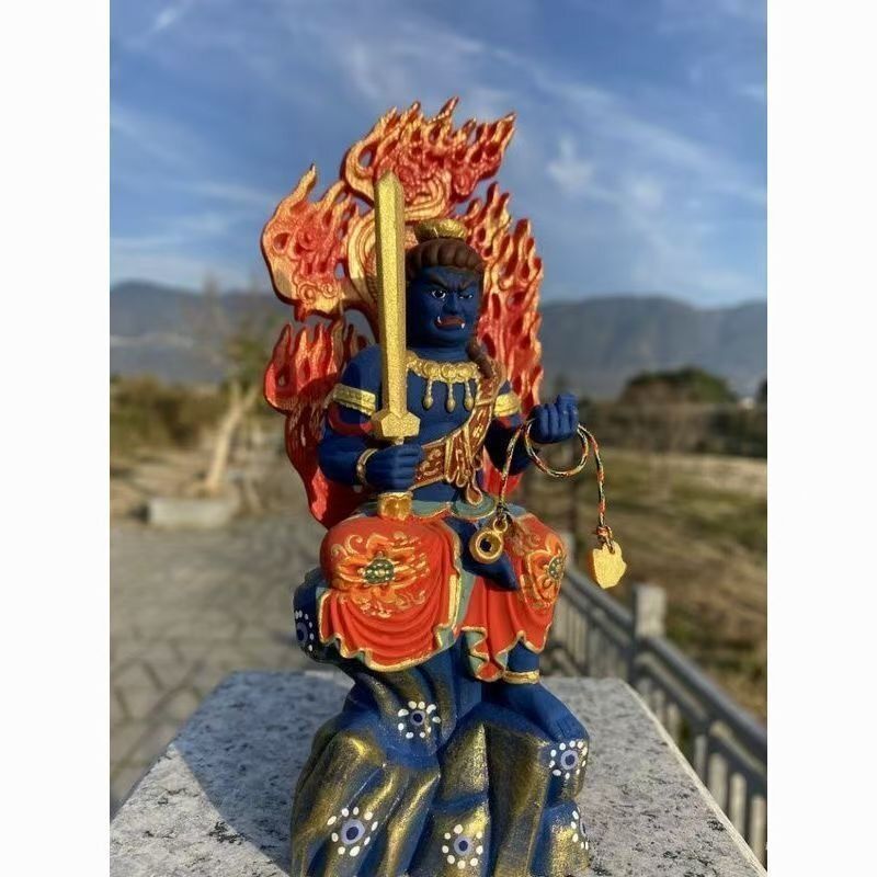 彩色絵系 木彫り