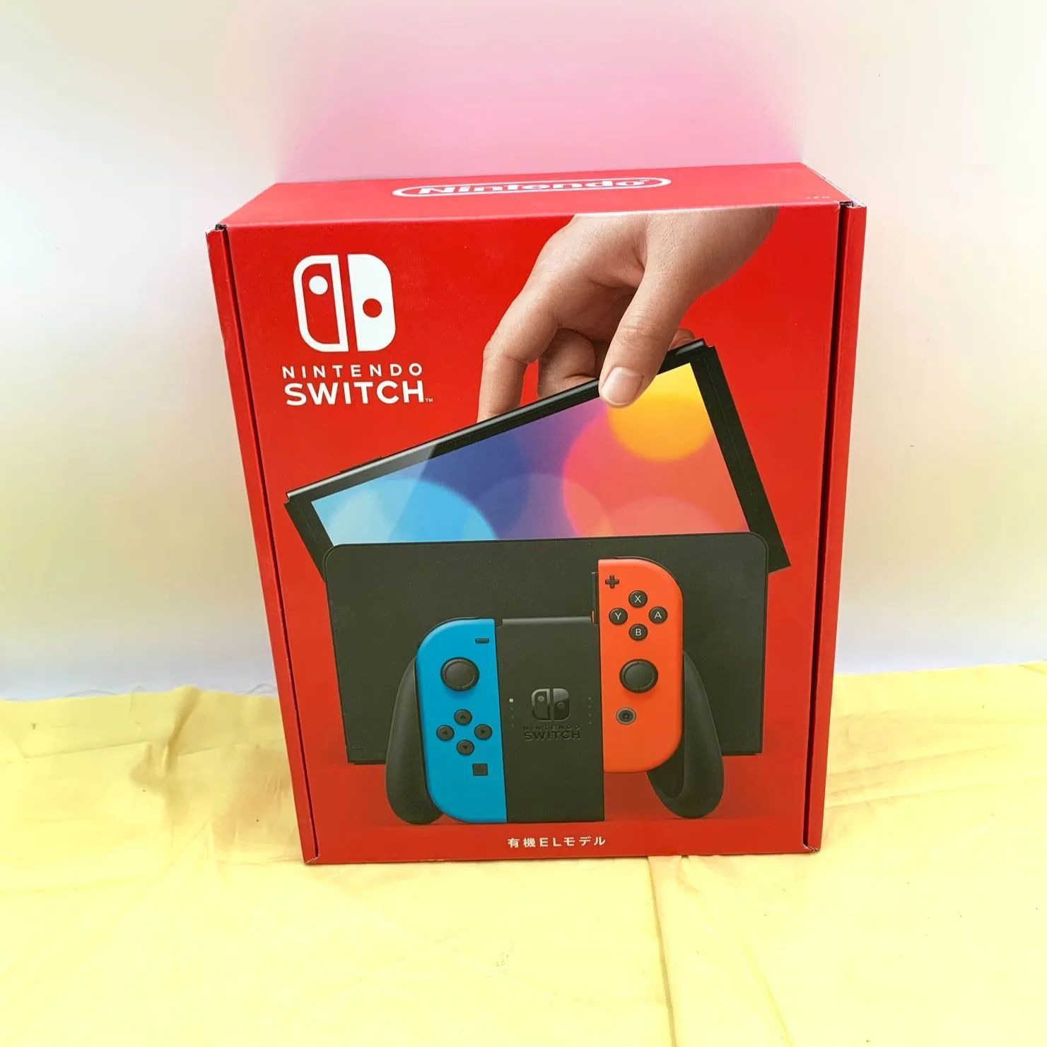 極美品】Nintendo Switch 本体 (有機ELモデル) Joy-Con(L)ネオンブルー/(R)ネオンレッド HEG-S-KABAA  A0703 0828ML001 0120240823100737 - メルカリ