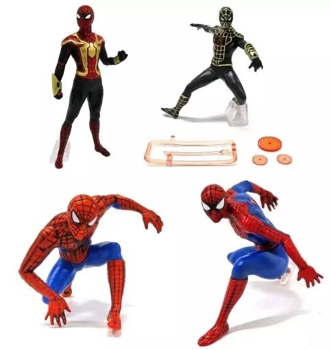 スパイダーマン フィギュア 4種セット フィギュアーツ スパイダーマン 4種セット - メルカリ