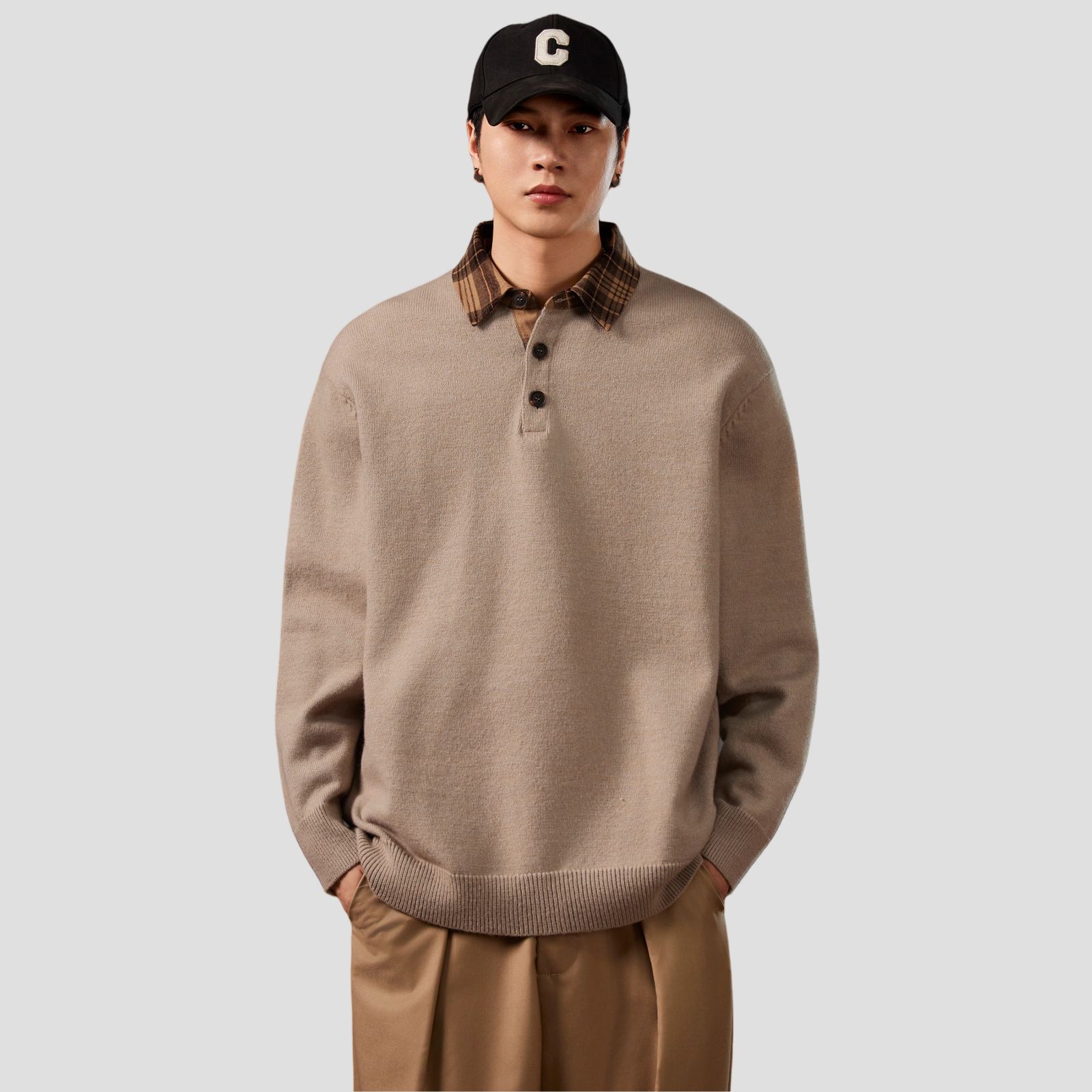 ニット プルオーバー