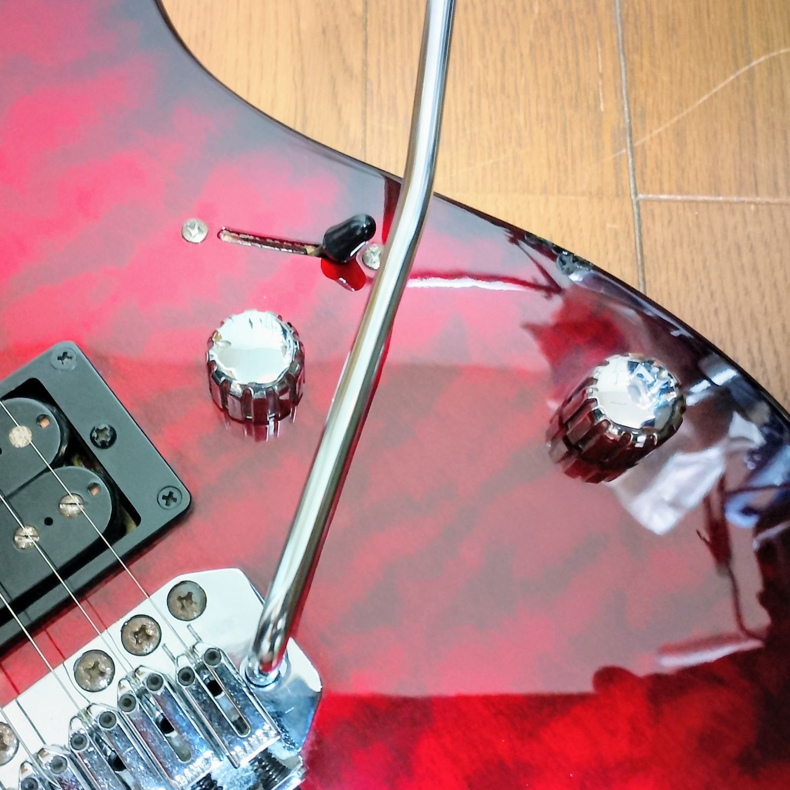 Ibanez GIO GRX-70QA TRB エレキギター 弦は新品！ Ibanez GIO GRX