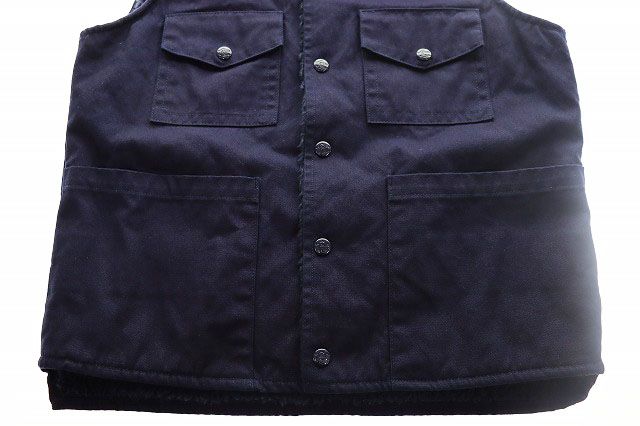 テンダーロイン TENDERLOIN T-DUCK VEST NAVY XS ダック ボア ベスト