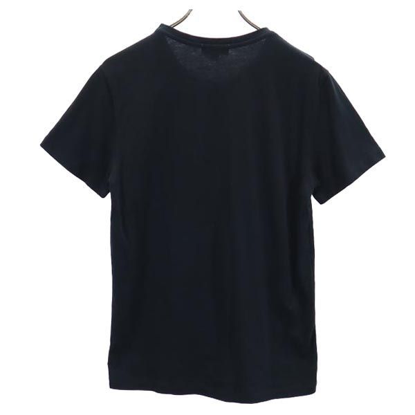 メゾンキツネ 半袖 Tシャツ XS ブラック系 MAISON KITSUNE ロゴ