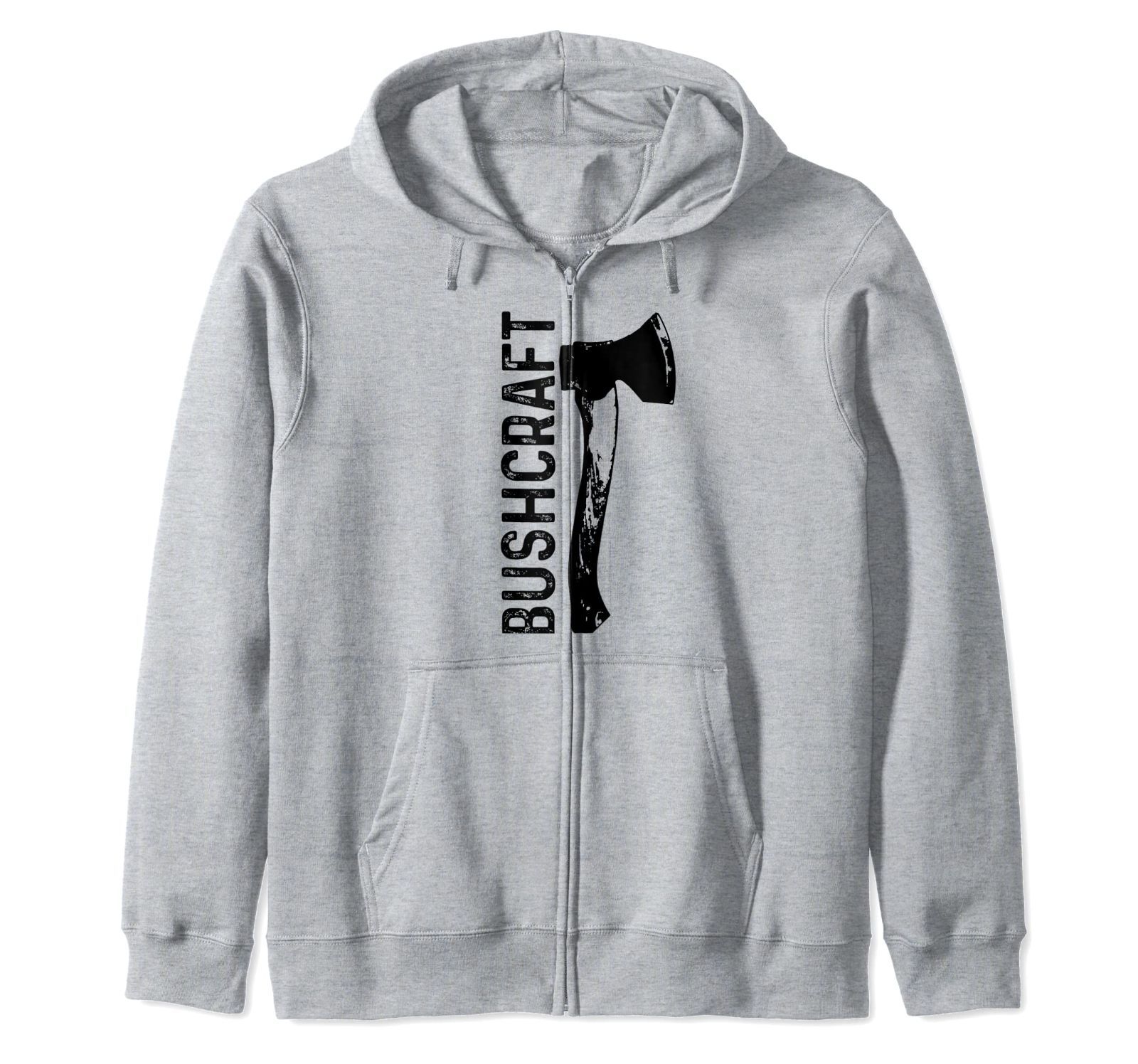 ブッシュクラフト アックス サバイバル アウトドア キャンプ ブッシュクラフター ジップパーカー