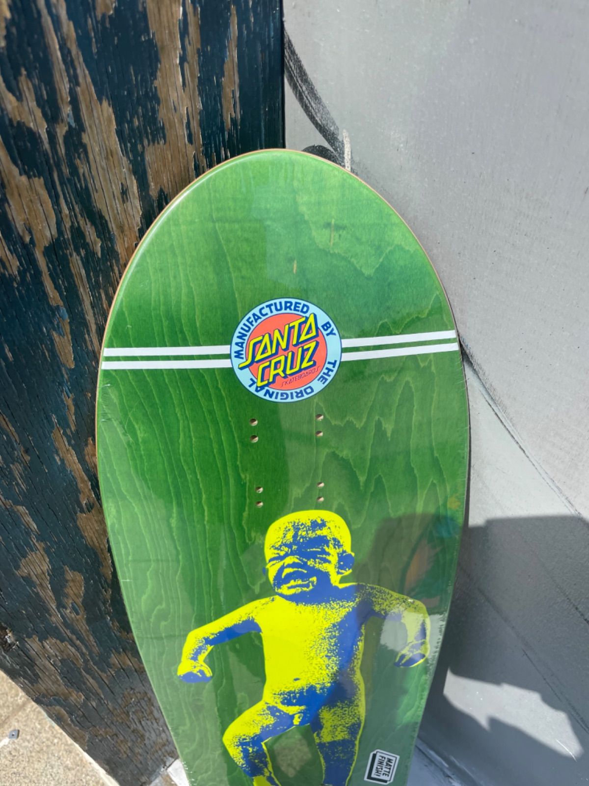 SANTA CRUZ スケボーデッキ SALBA サルバゴールド10.4インチ SANTA