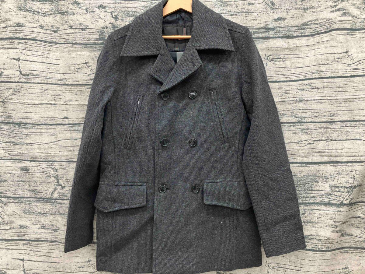 ben sherman ベンシャーマン MU4015 ピーコート タグ付 グレー Sサイズ