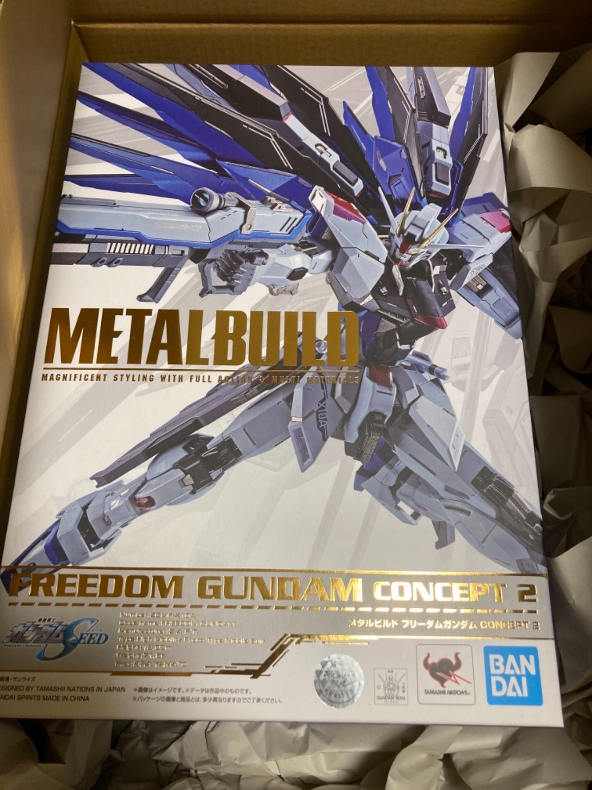 ★送料無料★メタルビルド フリーダムガンダム ガンダムSEED 開封済み ☆送料無料☆メタルビルド フリーダムガンダム ガンダムSEED