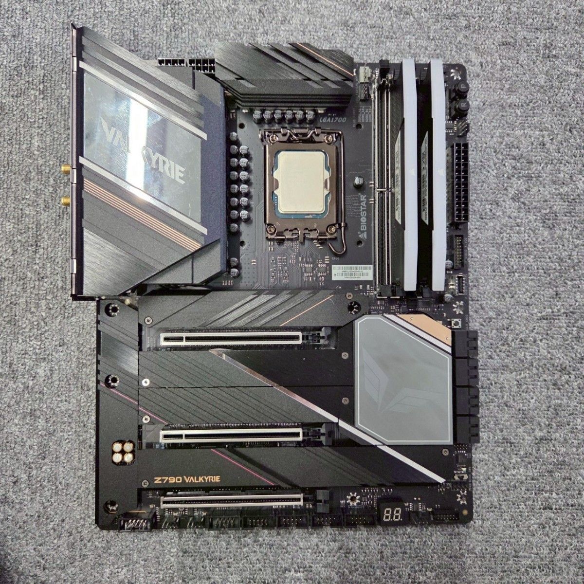 ピン曲がり修正品 BIOSTAR Z790 VALKYRIE Core i7 12700K